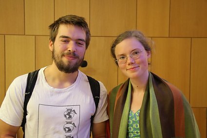 Bild: Jan und Rike engagieren sich bei "Extinction Rebellion"