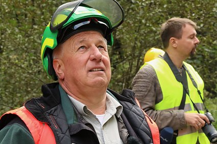 Bild: Hennri Partsch leitet beim Th&uuml;ringenForst die Verkehrssicherung