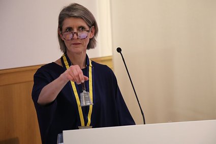 Bild: Manuela Kahle ist f&uuml;r 2023/23 Pr&auml;sidentin der Nordh&auml;user Rotarier