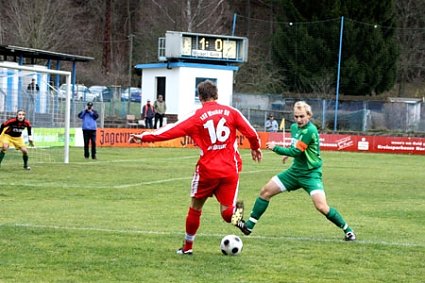 Bild: Hinspiel in Nordhausen