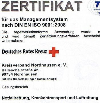 Bild: Zertifikat