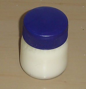 Bild: Glas Joghurt