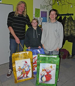 Bild: F&uuml;r Geschenke gesammelt