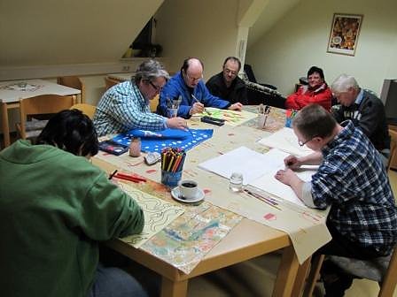 Arbeiten am Projekt (Foto: privat)