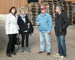 CDU vor Ort auf dem Arterner Bauhof (Foto: Kevin Hartwig-Schirmer)