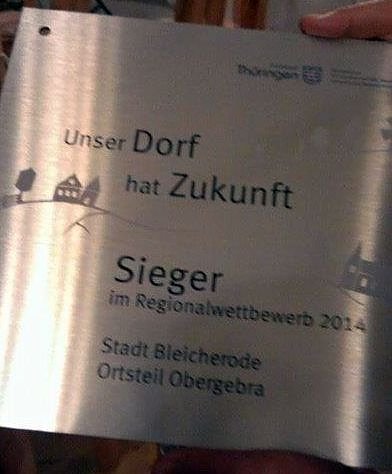 Siegertafel (Foto: I. Schm&uuml;cking)