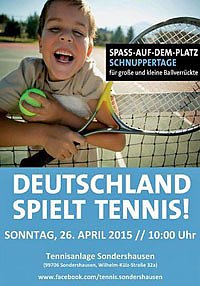 Deutschland spielt Tennis! (Foto: Privat)