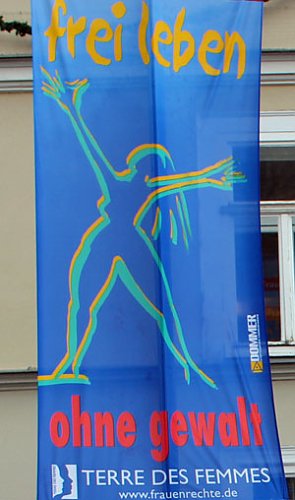 Gewalt gegen Frauen nicht hinnehmbar (Foto: Karl-Heinz Herrmann)