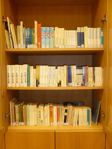 Hagelstange Bestand in der nach ihm benannten Nordh&auml;user Bibliothek (Foto: Heidelore Kneffel)