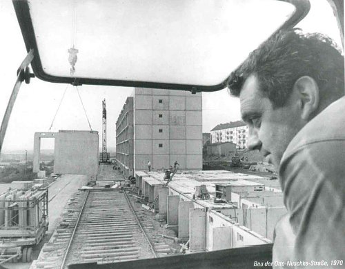 Seit 115 Jahren sorgt die WBG in Nordhausen f&uuml;r Wohnraum - wie hier am Frauenberg im Jahr 1970 (Foto: Wohnungsbaugenossenschaft S&uuml;dharz)