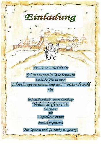 Zwei Weihnachtsfeiern (Foto: Privat)