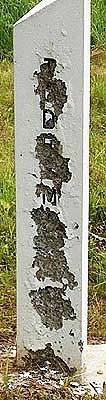 Stele gesch&auml;ndet (Foto: nnz)