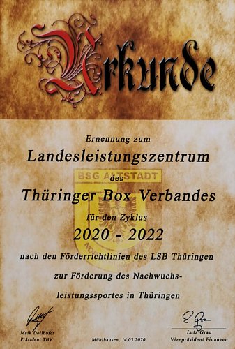 Urkunde (Foto: privat)