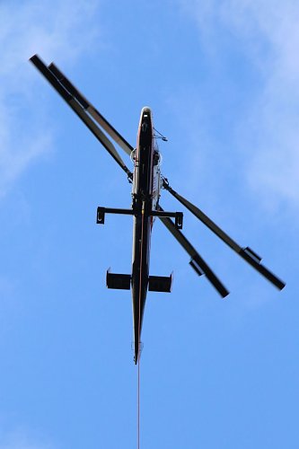 Das Profil des K-Max ist enorm schmal gehalten (Foto: agl)