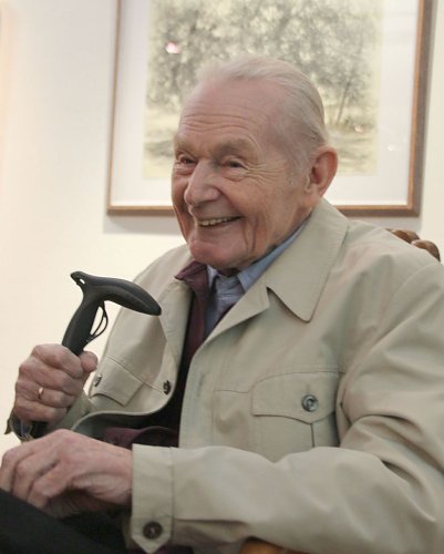 G&uuml;nter Groh mit 90 Jahren (Foto: Stadt Nordhausen)