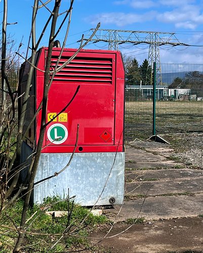 Dieser Generator verursacht derzeit noch Ger&auml;usche.  (Foto: ssc)