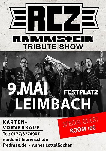 Rammstein-Tribute-Band spielt in Leimbach.  (Foto: Veranstalter)