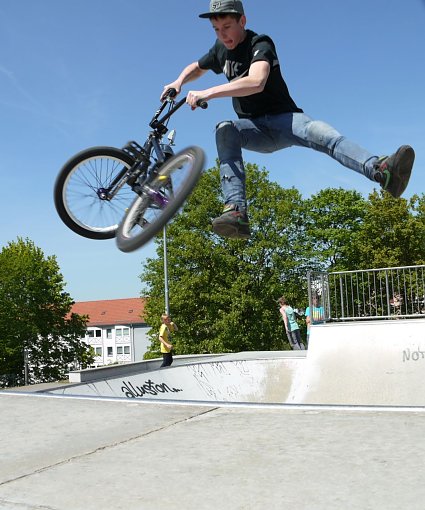 Bild: Profis am Werk