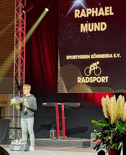 Bild: Raphael Mund ist Nachwuchssportler des Jahres 2024/25