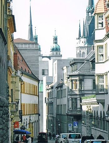 Bild: Rathausstra&szlig;e Halle