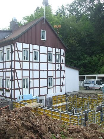 Bild: Kalkh&uuml;tte wird umgebaut