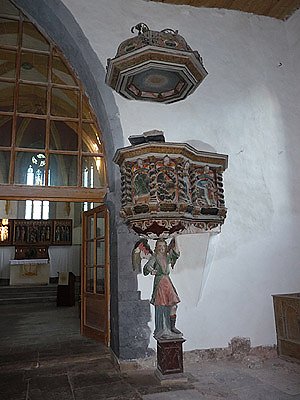 Bild: Kanzel Kirche Gorsleben