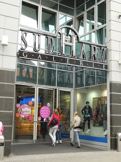 Bild: Eingang der S&uuml;dharz Galerie