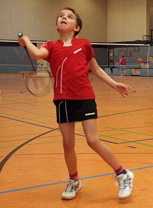Bild: Badmintonknirpse messen sich in M&uuml;hlhausen