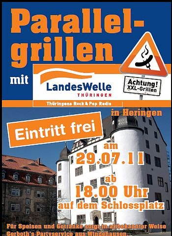 Bild: Grillen in Heringen