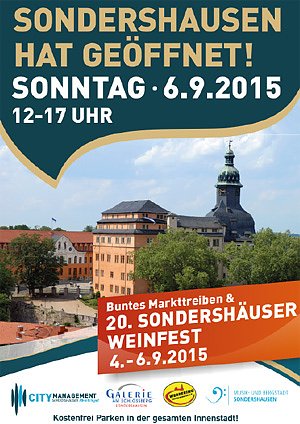 Bild: Jubil&auml;ums-Weinfest in Sondershausen