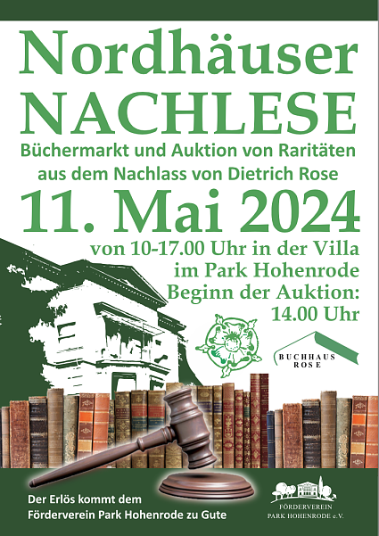 Bild: Nordh&auml;user Nachlese im Park Hohenrode - Auktion und Flohmarkt