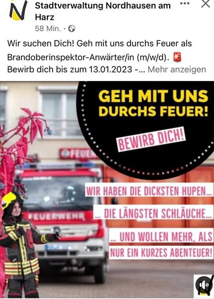 Bild: So wurde bis gestern geworben