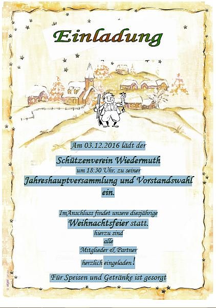 Bild: Zwei Weihnachtsfeiern