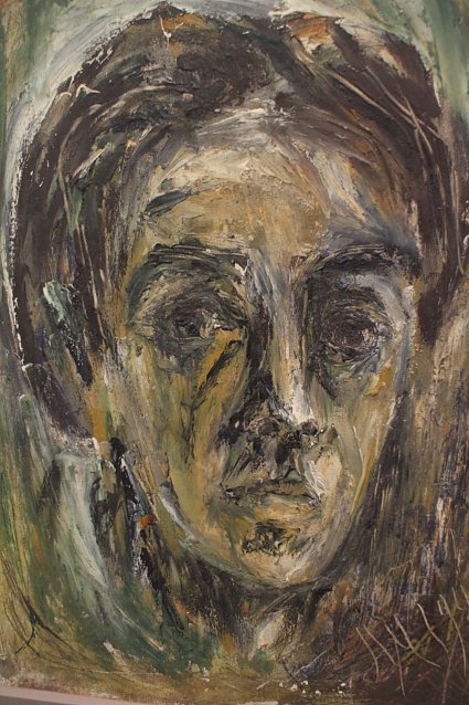 Bild: Phillip Oeser - Selbstportr&auml;t, &Ouml;l, 1949