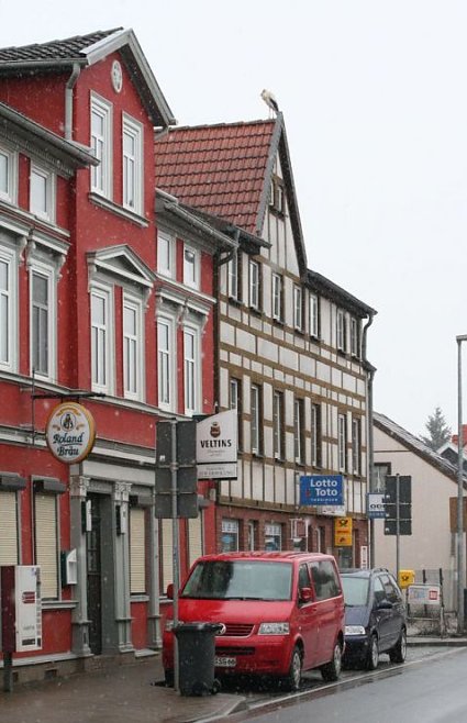 Bild: Notlandung in Salza