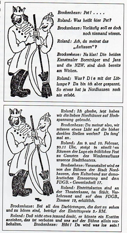 Bild: Der Roland und die Hexe