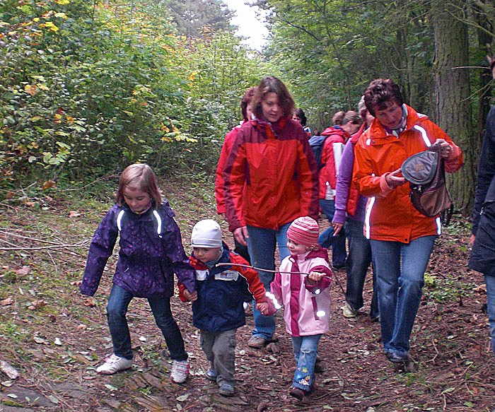 Zum Wandertag eingeladen (Foto: Kindervilla Bad Frankenhausen) Zum Wandertag eingeladen (Foto: Kindervilla Bad Frankenhausen)