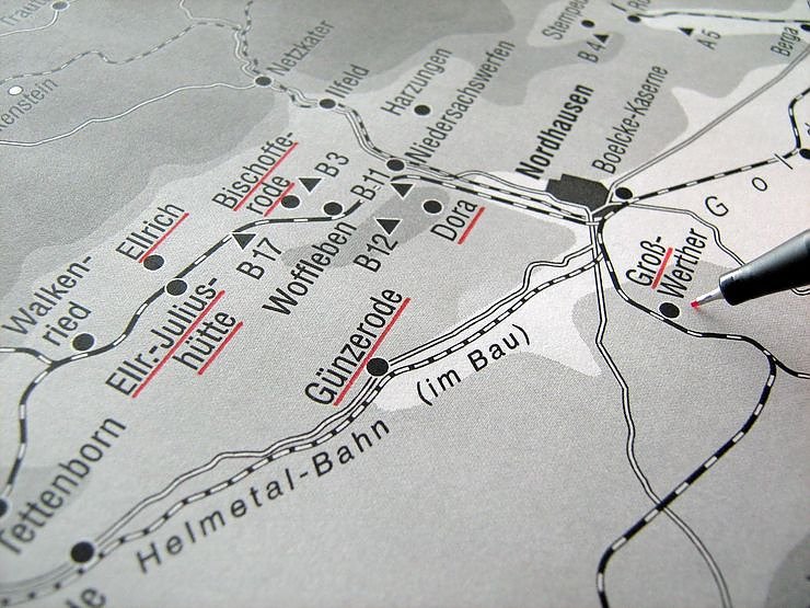 H&ouml;llen-Netz (Foto: KZ-Gedenkst&auml;tte Mittelbau Dora)