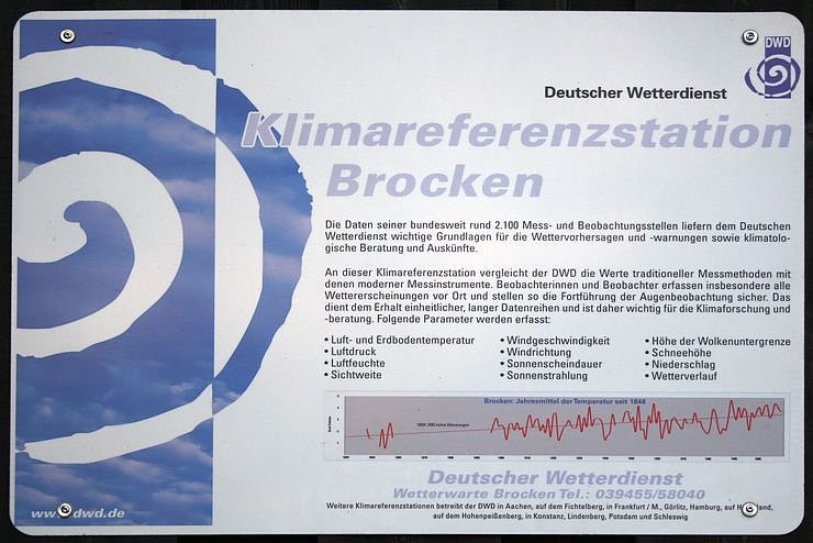 Referenzstation am Brocken (Foto: privat)