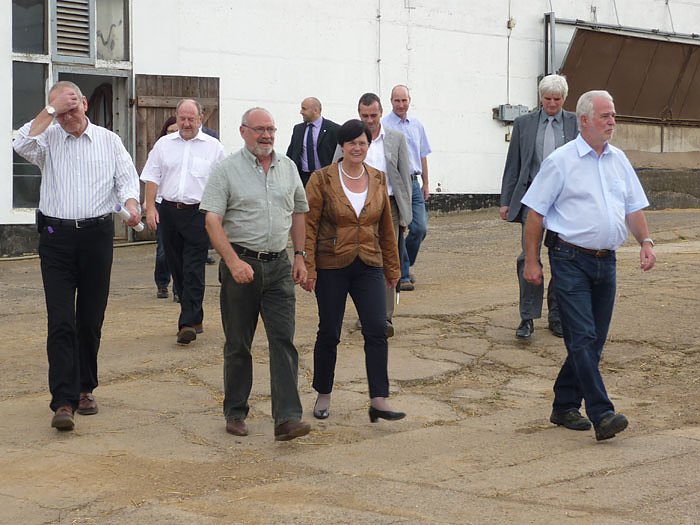Flurfahrt im Kyffh&auml;userkreis (Foto: Kreisbauernverband Kyffh&auml;userkreis)