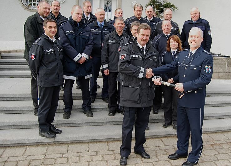 Staffelstab &uuml;bergeben (Foto: Th. Soszynski)