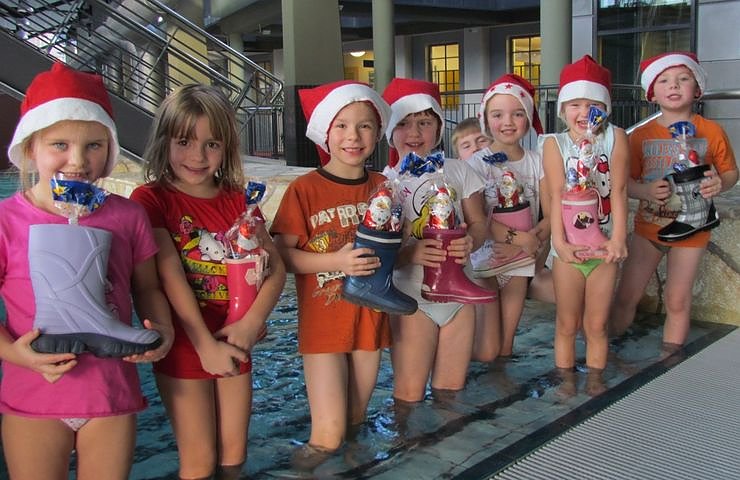Nikolaus im Wasser (Foto: privat)