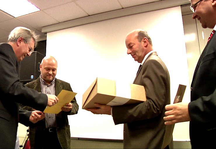 Vertreter von adapt engineering (Foto: nnz)