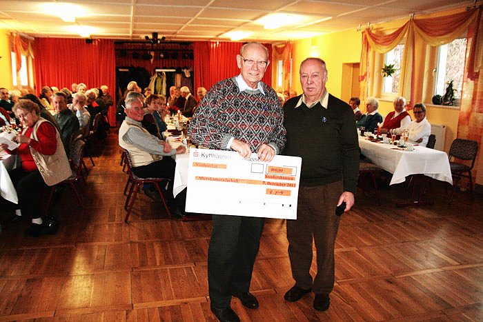 Vereinsarbeit gew&uuml;rdigt (Foto: G&uuml;nter Herting)