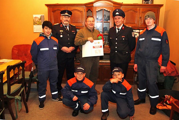 F&ouml;rderer der Feuerwehr geehrt (Foto: G&uuml;nter Herting)