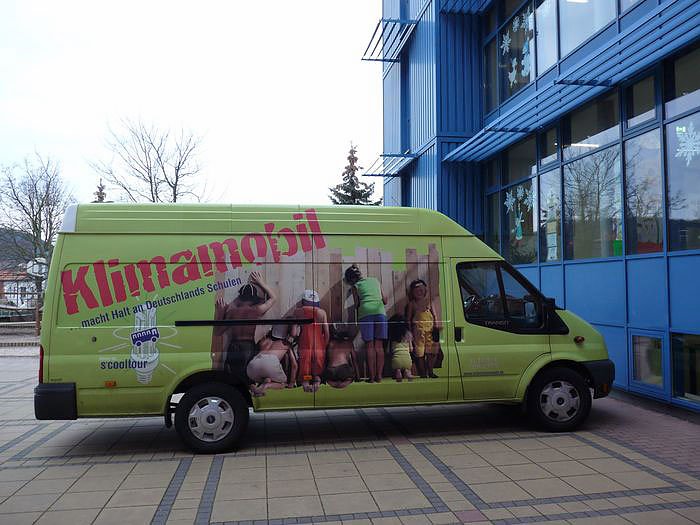 Klimaexperimente im Klassenzimmer (Foto: Karl-Heinz Herrmann)