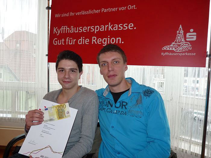 Bei Planspiel Börse gewonnen (Foto: Karl-Heinz Herrmann) Bei Planspiel Börse gewonnen (Foto: Karl-Heinz Herrmann)