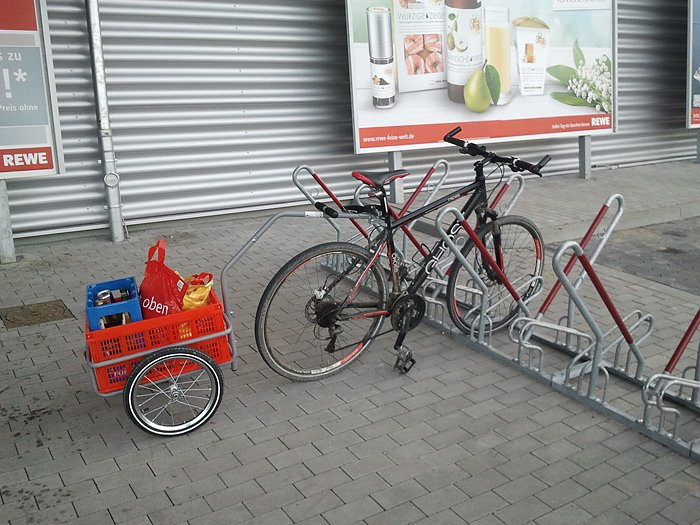 Gute Nachricht f&uuml;r Radfahrer (Foto: Karl-Heinz Herrmann)