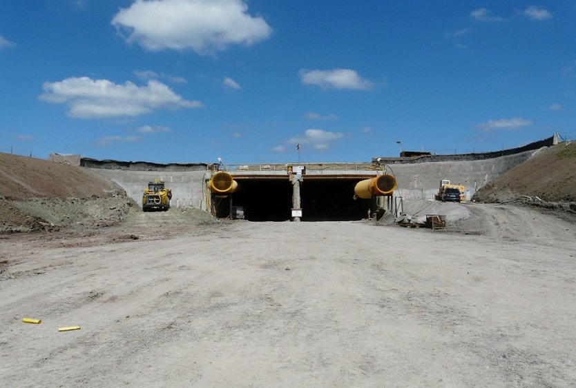 Ankerpr&uuml;fung am Schulbergtunnel (Hessen) (Foto: IMF)