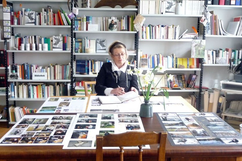 Bibliothek der Dichterstätte (Foto: privat) Bibliothek der Dichterstätte (Foto: privat)